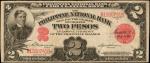 1920年菲律宾国家银行50比索。PHILIPPINES. Philippine National Bank. 50 Pesos, 1920. P-49. Very Fine.
