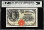 SAINT THOMAS & PRINCE. Banco Nacional Ultramarino. 2500 Reis, 1909. P-8a. PMG Very Fine 30.
