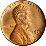 1927-D Lincoln Cent. MS-65 RD (PCGS).
