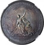 1876 U.S. Centennial Exposition. Official Medal. Silver. 38 mm. HK-20, Julian CM-10. Rarity-4. MS-63