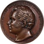 FRANCE. Birth of Henri dArtois Bronze Medal, 1820. PCGS SPECIMEN-63.
