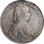 BOHEMIA. Taler, 1757. Prague Mint. Maria Theresa. PCGS VF-30 Gold Shield.