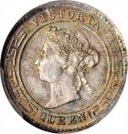 CEYLON. 10 Cents, 1894. London Mint. Victoria. PCGS MS-66 Gold Shield.