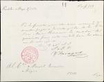 MEXICO. 1862. P-Unlisted. Letter.