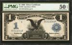 Fr. 236. 1899 $1 Silver Certificate. PMG About Uncirculated 50 EPQ.