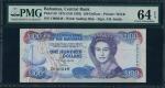Central Bank of the Bahamas, $100, ND (1992), serial number C000248, blue on multicolour underprint,