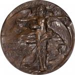 Plaque for Childrens Year, 1918-1919. By Chester Beach. As Obverse of Baxter-243. Cast Bronze. Essen