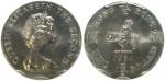 Hong Kong, $2, MINT ERROR, 1984, the scalloped shaped coin struck on a circular 6g planchet,PCGS MS6