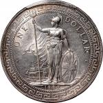 1902-B英国贸易银元，PCGS AU58，#42058001