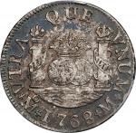 MEXICO. 2 Reales, 1768-Mo M. Mexico City Mint. Charles III. PCGS EF-45.