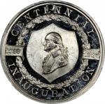 1889 Inaugural Centennial medal. New York / Washington / New Jersey / Philadelphia. Musante GW-1125,