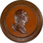 Circa 1860 U.S. Mint Washington Cabinet medal. Musante GW-241, Baker-326A, Julian MT-23. Copper, Bro