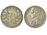 1831年法国亨利五世像1法郎银币样币，近未使用