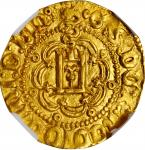 ITALY. Genoa. Ducat, ND (1466-76). Galeazzo Mariz Sforza of Milan. NGC MS-62.