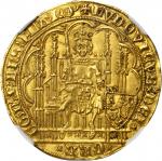 BELGIUM. Flanders. Chaise dOr, ND. Louis II de Male (1346-84). NGC MS-62.