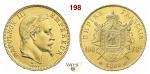 FRANCIA - NAPOLEONE III  (1852-1870)  100 Franchi 1869  BB, Strasburgo  Gad.  1136  Fr.  551   Au   
