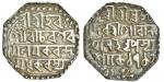 Assam, Gaurinatha Simha (1780-95), octagonal Rupee, 11.11g, Sk. 1713 year 12, similar to previous lo