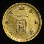 日本 旧一圓金貨 Old type 1Yen(Gold) 明治4年(1871) 返品不可 要下見 Sold as is No returns Cleaned 洗浄 VF+