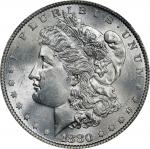 1880-O Morgan Silver Dollar. MS-63 (NGC).