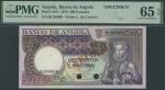 Banco de Angola, specimen 500 Escudos, 10th June 1973, serial number BC 00000, (Pick 107s, BNB 431),