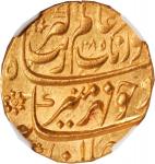 INDIA. Mughal Empire. Mohur, AH 1085 Year 18 (1674/5). Sholapur Mint. NGC MS-64.