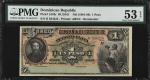 DOMINICAN REPUBLIC. Lot of (2). El Banco Compania de Credito de Puerto Plata. 1 & 2 Pesos, ND (1880-