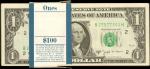 Lot of (100) Fr. 1902-B. 1963B $1 Federal Reserve Notes. New York. Full Pack. Choice to Gem Uncircul