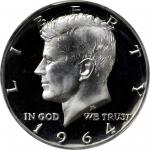 1964 Kennedy Half Dollar. FS-401. Type I, Accented Hair. Proof-68 Deep Cameo (PCGS).