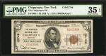Chappaqua, New York. 1929 Ty. 1 $5 Fr. 1800-1. The Chappaqua NB. Charter #12746. PMG Choice Very Fin