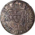 MEXICO. "Royal" Presentation Cob 4 Reales, 1725-Mo D. Mexico City Mint, Assayer D. Luis I. NGC VF De