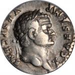 TITUS AS CAESAR, A.D. 69-79. AR Denarius, Rome Mint, A.D. 73. ICG EF 40.