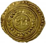 World Coins - Europe. CRUSADERS: KINGDOM OF JERUSALEM: Late series, ca. 1220s-1260s, AV bezant (3.25