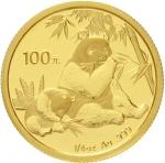 2007年熊猫纪念金币1/4盎司 完未流通
