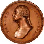1883 Evacuation of New York medal. Musante GW-1002, Baker-459. Copper. SP-64 BN (PCGS).