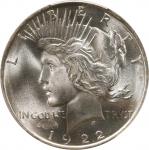 1922 Peace Silver Dollar. MS-66+ (PCGS). CAC.