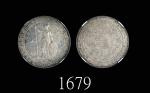 1895B年英国贸易银圆，难得MS63珍罕品1895B British Trade Dollar (Ma BDT1). Very rare. NGC MS63