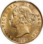 CANADA. Newfoundland. 2 Dollars, 1888. London Mint. Victoria. PCGS MS-62.