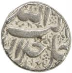 MUGHAL: Akbar I， 1556-1605， AR rupee 4011。44g41， Burhanpur， KM-93。7var， Liddle-S。60， special variety