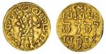 x Denmark, Christian IV (1588-1648), Gold ½-Speciedaler or "Hebræertype" ¼-Ducat, 1646, Copenhagen, 