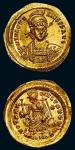 公元402-450年东罗马帝国早期金币-狄奥多西斯二世金币