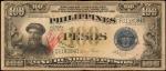 1944年菲律宾100比索。PHILIPPINES. Victory Series. 100 Pesos, ND (1944). P-100c. Fine.