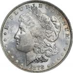 1878 Morgan Silver Dollar. 8 Tailfeathers. VAM-18. Doubled Date. MS-62 (PCGS).