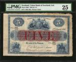 SCOTLAND. Union Bank of Scotland Limited. 5 Pounds, 1905-20. P-S806. PMG Very Fine 25.