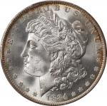 1884-O Morgan Silver Dollar. MS-66 (PCGS).