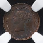 GREAT BRITAIN Victoria ヴィクトリア(1837~1901) 1/4Farthing 1868  NGC-PF65RB Proof UNC~FDC