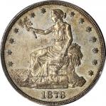 1878-CC Trade Dollar. AU-55 (PCGS).