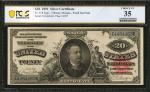 Fr. 318. 1891 $20 Silver Certificate. PCGS Banknote Choice Very Fine 35.