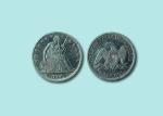 1865年美国半圆银币