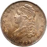 1836 Capped Bust Half Dollar. Lettered edge. PCGS MS64