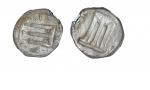 古希腊古风时代南意大利克罗顿城三足祭坛银币